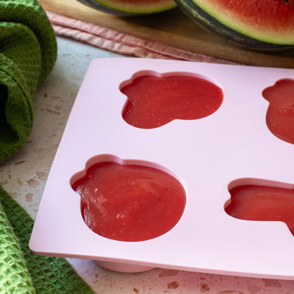 Stampo per 6 mini tortine in silicone a tema Peppa Pig