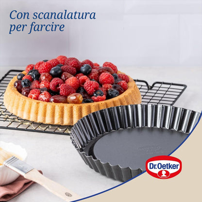 Stampo furbo Crostata Ø22 cm, Linea Tradition