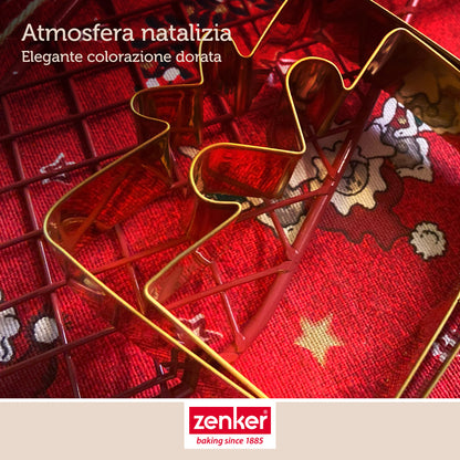 Taglia biscotti Pacchetti regalo, 2 pz, in acciaio inox