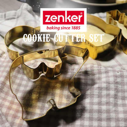 Taglia biscotti Set da 4pz, in acciaio inox