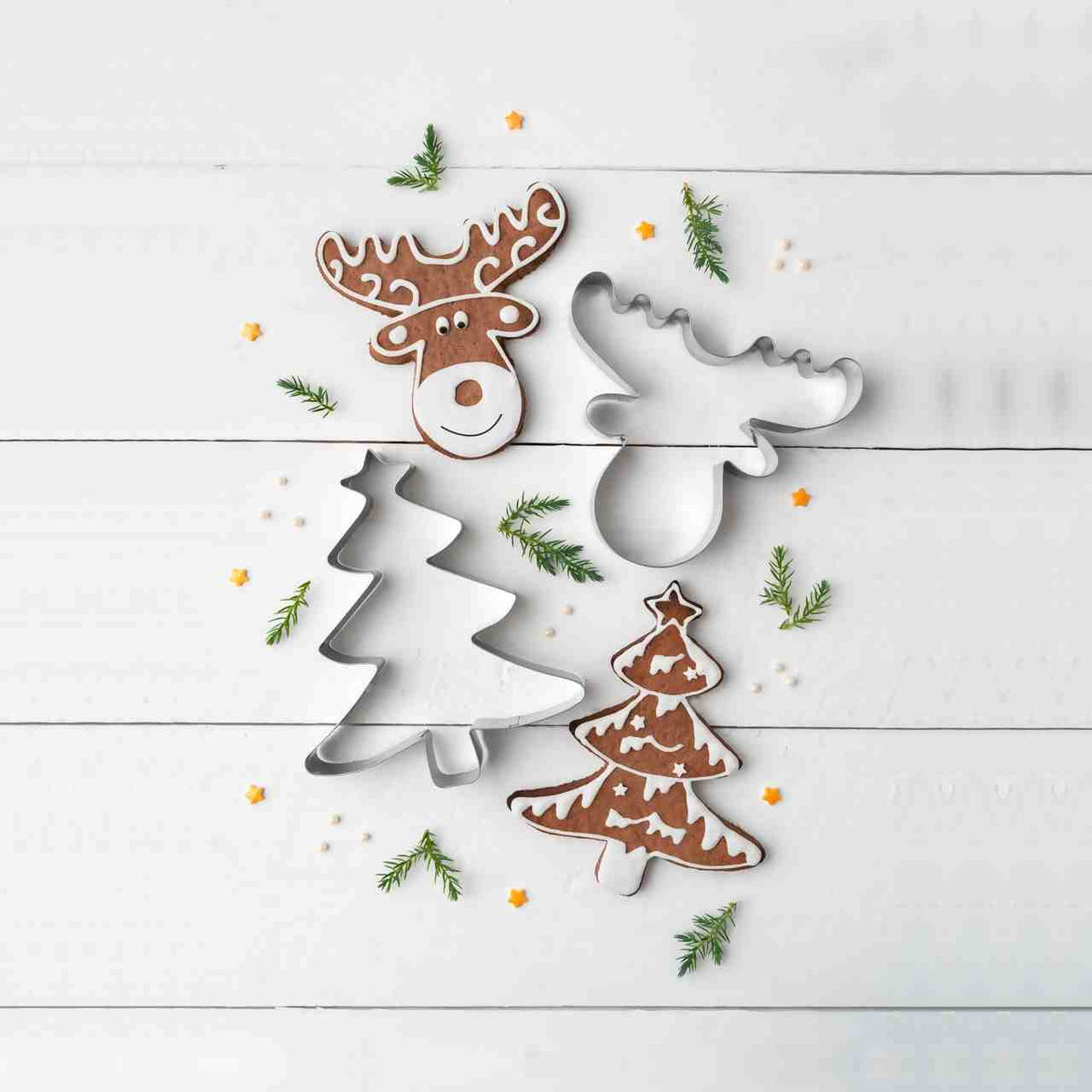 Tagliabiscotti XXL Albero di Natale, 16,8x13,8cmx2,6cm