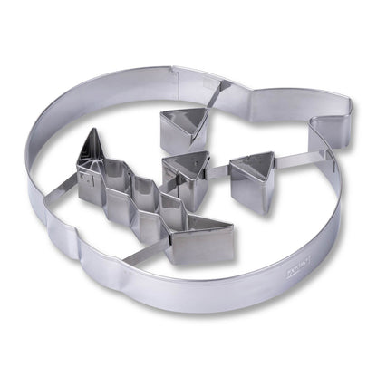 Tagliabiscotti Forma di zucca Halloween, in Acciaio inox, 21,6 cm, Zenker