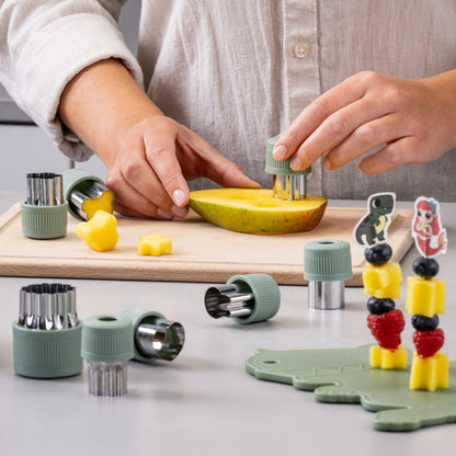 Set taglia frutta e verdura, 9 pezzi