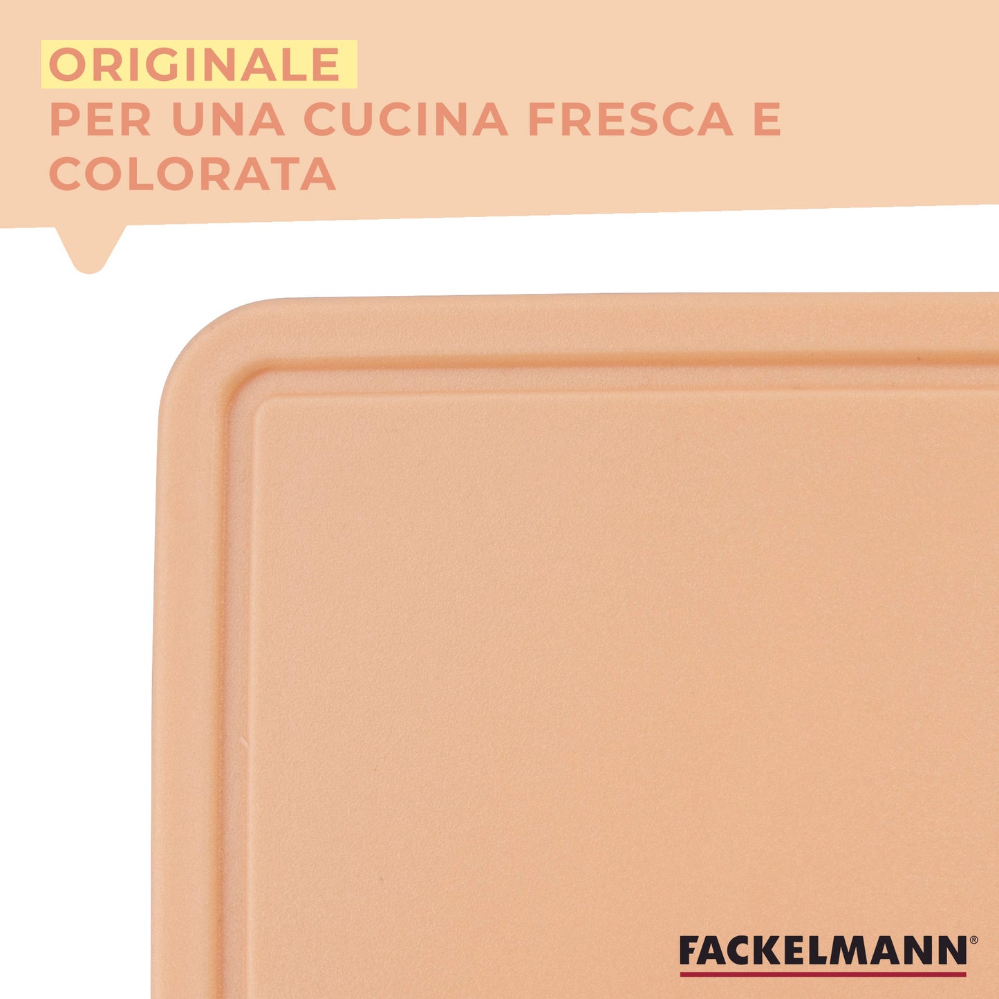 Tagliere in plastica 24x15cm, Linea Summer Party