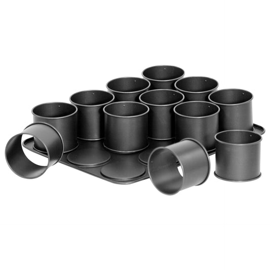 Teglia con 12 coppapasta