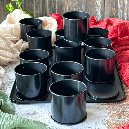 Teglia con 12 coppapasta