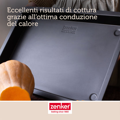 Teglia antiaderente per pizza, focaccia, 45x29 cm