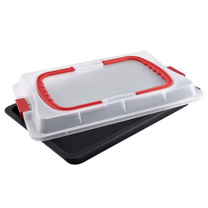 Teglia con coperchio per il trasporto 42 x 29cm, linea Bake&Go