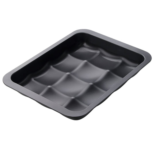 Teglia per panini monoporzione 12 impronte, Linea Black Metallic