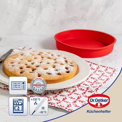 Stampo tondo in silicone Ø26cm, Linea Flexxibel