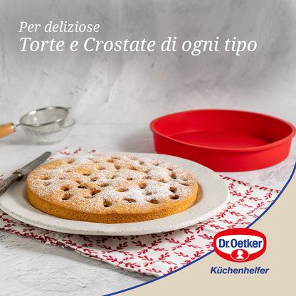 Stampo tondo in silicone Ø26cm, Linea Flexxibel