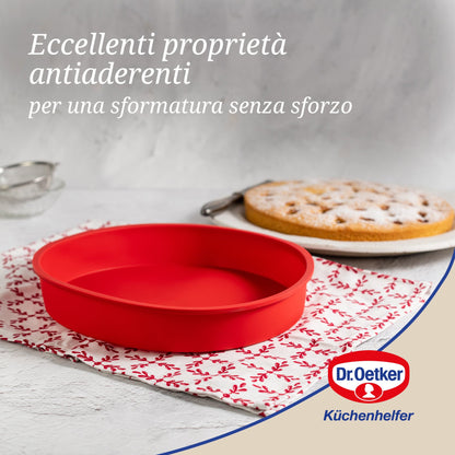 Stampo tondo in silicone Ø26cm, Linea Flexxibel