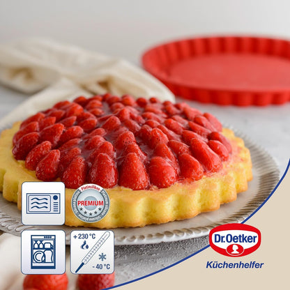 Stampo furbo per crostata in silicone Ø28cm, Linea Flexxibel