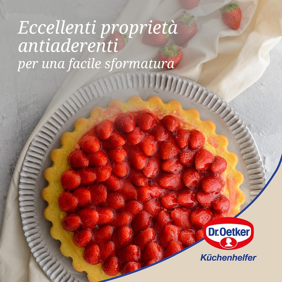 Stampo furbo per crostata in silicone Ø28cm, Linea Flexxibel