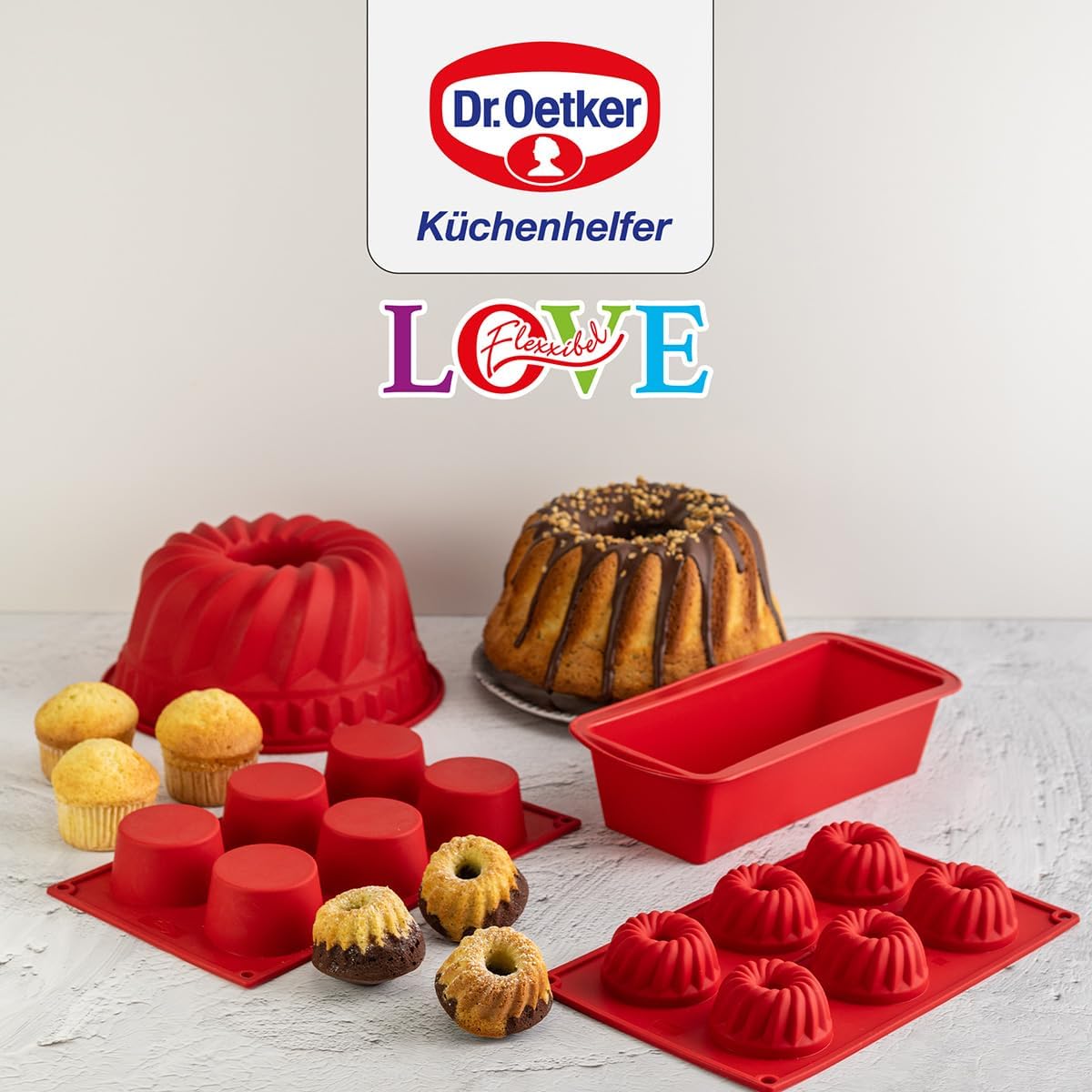 Stampo furbo per crostata in silicone Ø28cm, Linea Flexxibel