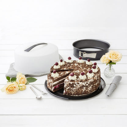 Tortiera con cerniera, coperchio incluso, Ø28 cm