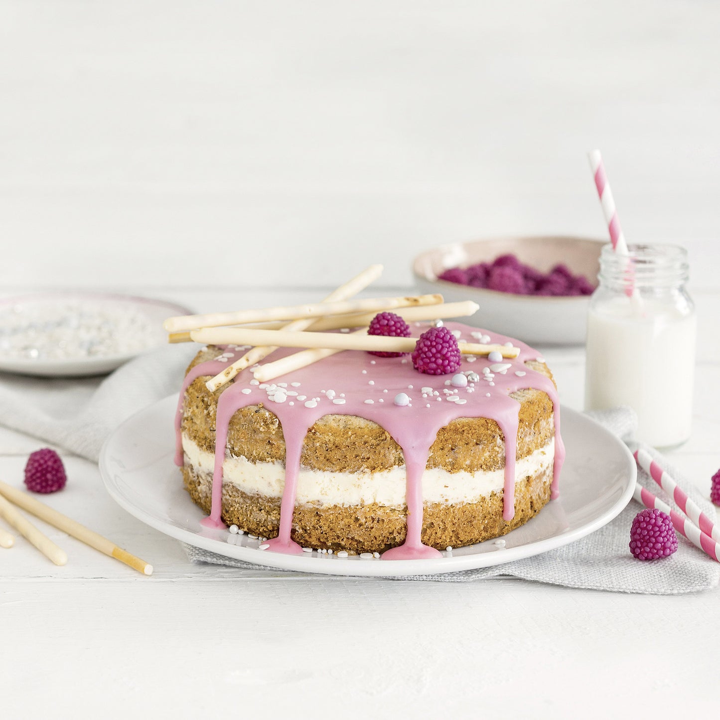 Tortiera con cerniera, stampo con rivestimento antiaderente, 18 cm, Zenker