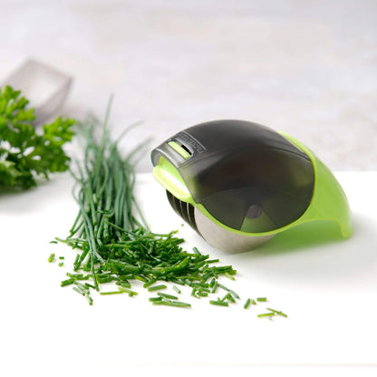 Trita erbe aromatiche a rotella, 5 lame