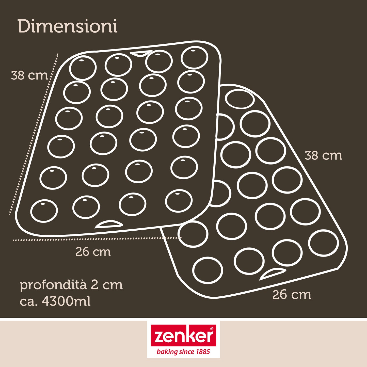 Stampi per cake pop, con bastoncini e sacchetti, 38 x 26 cm