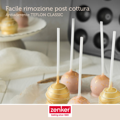 Stampi per cake pop, con bastoncini e sacchetti, 38 x 26 cm