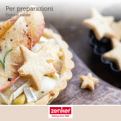 Set di 2 stampi per crostate da 30 cm