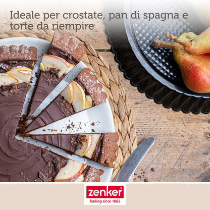 Set di 2 stampi per crostata, 28 e 30 cm