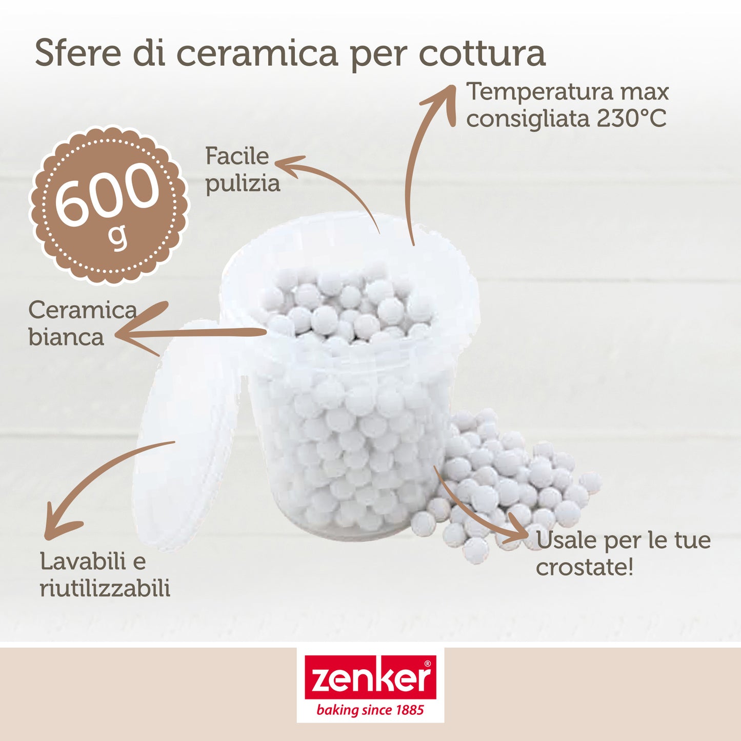 Sfere per cottura forno
