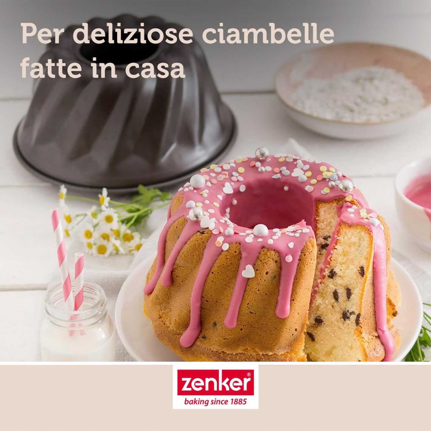 Stampo per ciambelle, Ø18 cm