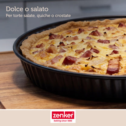 Stampo per crostata fondo liscio, Ø28 cm
