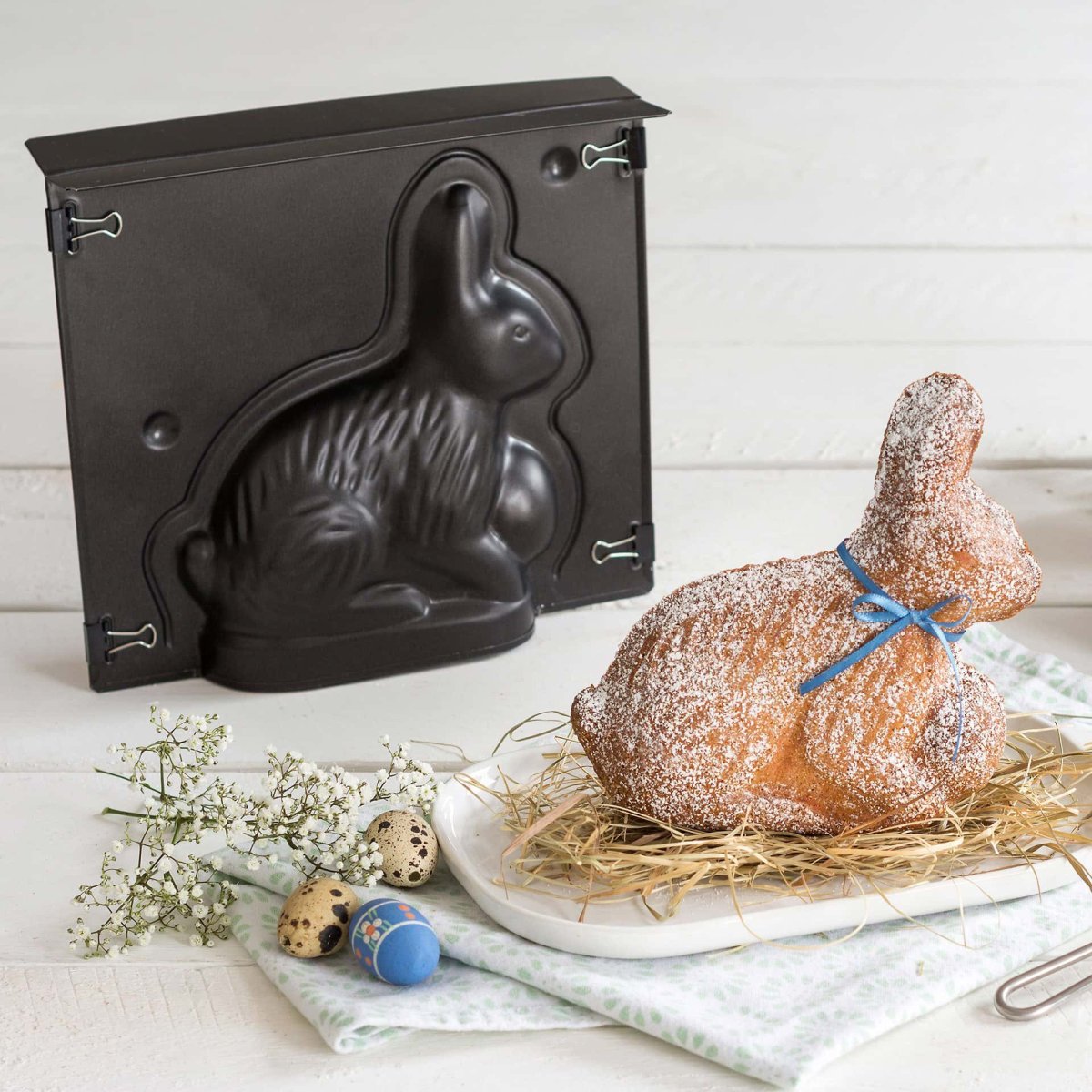 Stampo da forno, a forma di coniglio