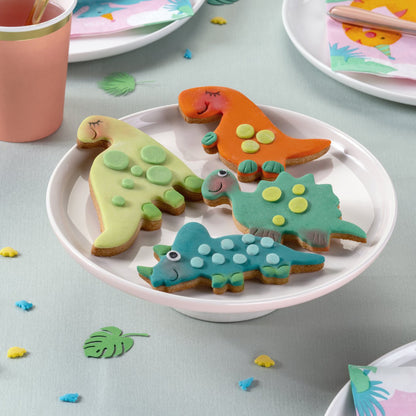 Taglia biscotti dinosauri, 4 pezzi