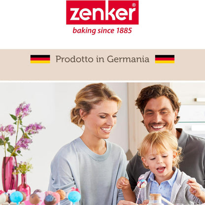 Tortiera apribile a 2 fondi con cerniera, Ø26m Linea Black Metallic