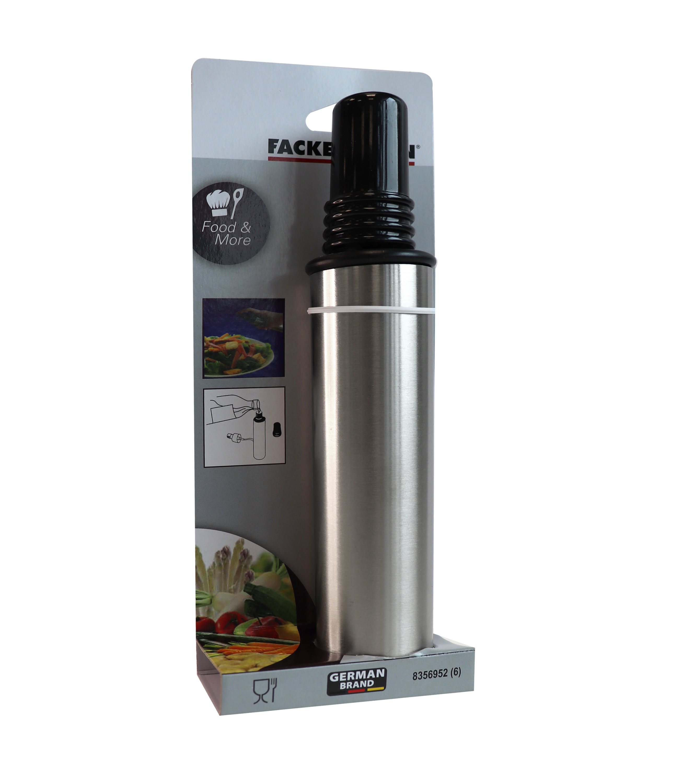 Trade Shop - Dispenser Dosatore Spray Per Olio Aceto Da Cucina Oliera  Alimenti Cibo 100ml